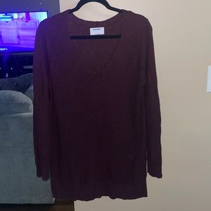 Old navy tunic V-neck sweater